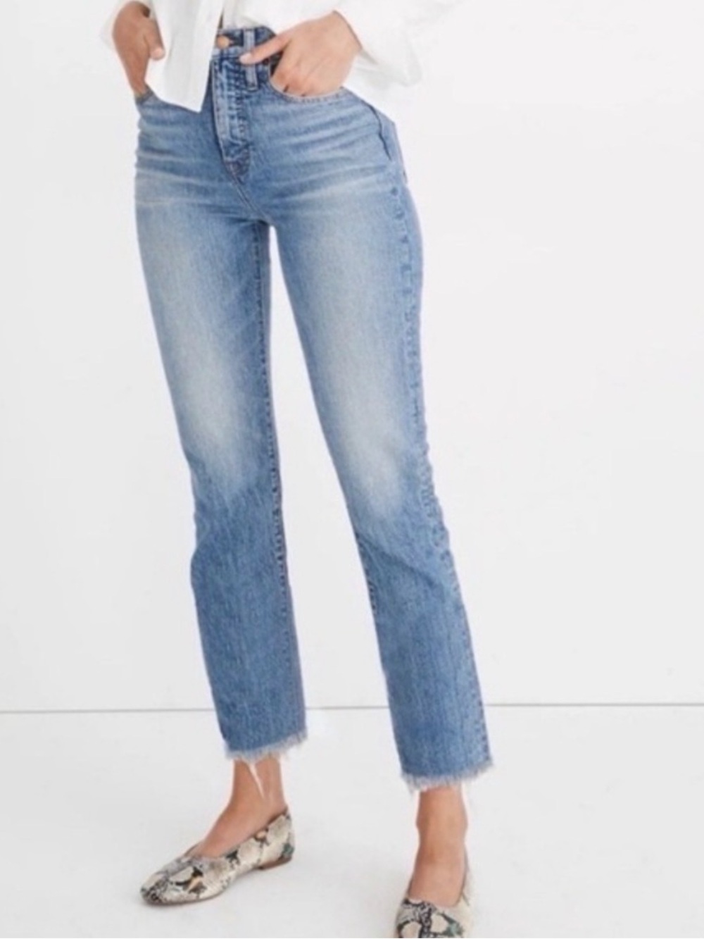 Madewell Perfect Vintage Straight-Leg Jeans